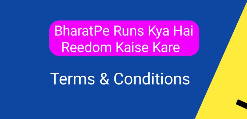 BharatPe Runs Kya Hai, Reedom Kaise Kare