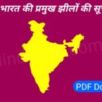 भारत की प्रमुख झीलें PDF Download - Bharat Ki Jhile